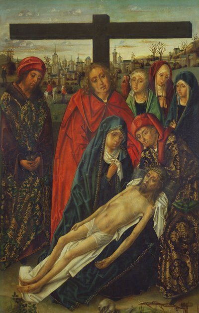 The Entombment of Christ by Master of the Luna Chapel